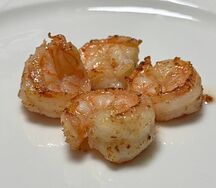 Креветки королевские жареные
