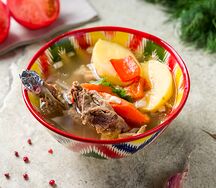 Шурпа с бараниной