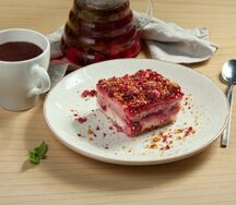 Вишневая лазанья