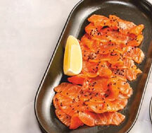 Слабосоленый лосось