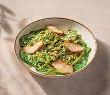 Фузилли С копчёным цыпленком