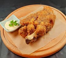 Рулька в панировке с хрустящей корочкой