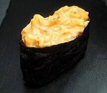 Гункан Спайс с креветкой