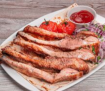 Рёбрышки свиные на мангале