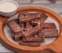 Гренки Бородинские с чесноком