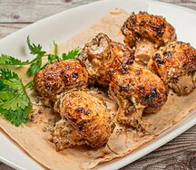 Шампиньоны на гриле