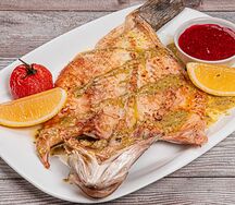 Сибас на гриле