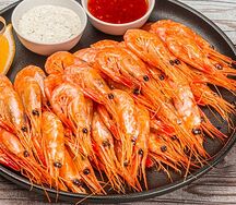 Креветки Магаданские отварные крупные