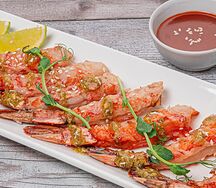 Лангустины гриль 