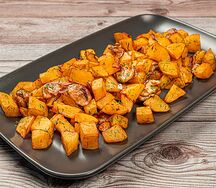 Картофель с шампиньонами