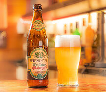 Пиво Wieninger светлое нефильтрованное безалкогольное Германия