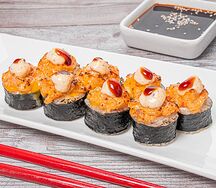 Сырные креветки спайси