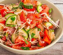 Салат из свежих овощей
