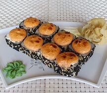 Запеченный Окинава Яки ролл