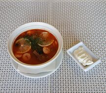 Солянка мясная сборная с каперсами и сметаной