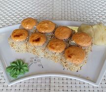 Запеченный Эби Яки ролл