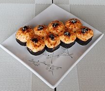 Запеченный ролл Гребешок