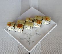 Запеченный ролл Курица в сыре