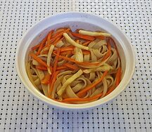 Удон с овощами
