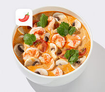 Том Ям с креветками