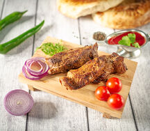 Шашлык из cвинoй шеи без кости