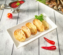 Шашлык из картофеля