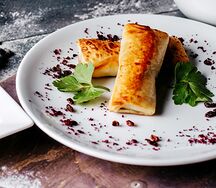 Блинчики с мясом