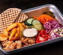 Шаурма открытая 