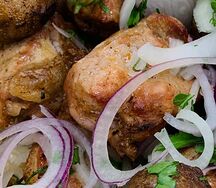 Шашлык из cвинoй шейки