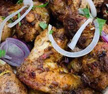 Шашлык из куриных крыльев