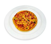 Мини пицца с салями