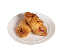 Слойка с ветчиной и сыром