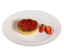Корзинка с клубникой и киви