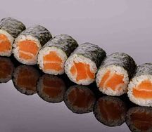 Мини-ролл Лосось