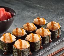 Ролл Мечта крабика запеченный