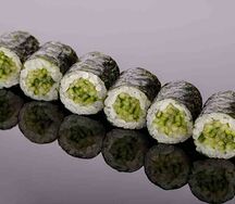 Мини роллы Огурец