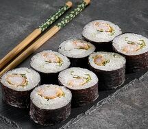 Ролл с креветкой темпура