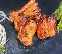 Шашлык из свиных рёбрышек