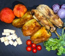 Овощной шашлык