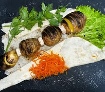 Картофель с салом