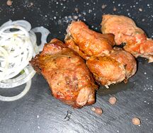 Шашлык из cвинoй шеи