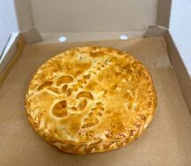 Пирог с картофелем и грибами