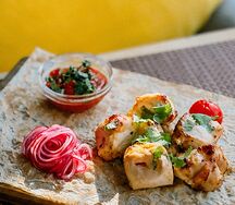 Шашлык из куриной грудки
