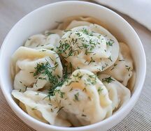 Пельмени из курицы