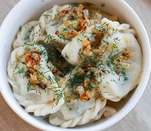 Вареники с картошкой и луком