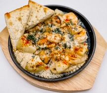 Сковородочка с морепродуктами