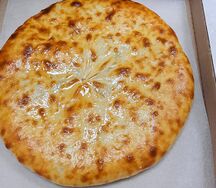 Большой осетинский пирог с картошкой и сыром