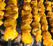 Куриный шашлык 