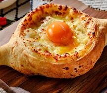 Хачапури по-Аджарски Лодочка маленькая