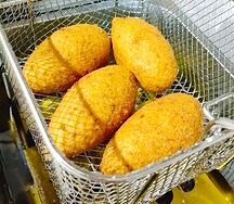 Котлета по-киевски Грибы и сыр